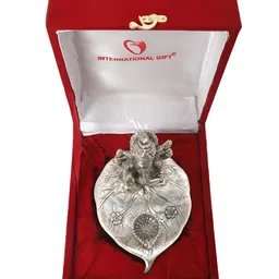 INTERNATIONAL GIFT Silver-Toned Religious Figurine Showpiece image 4