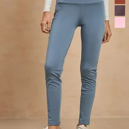 COLOR CAPITAL Women Pack of 4 Skin Fit Antimicrobial Tights-picture-25