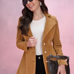 DressBerry Single-Breasted Longline Overcoat-picture-25