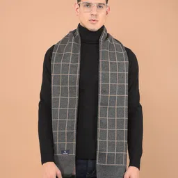 Cantabil Men Checked Mufflers-picture-28