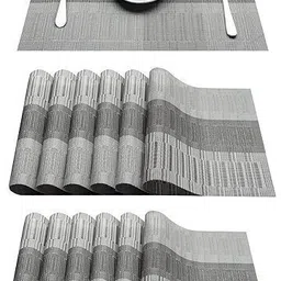 naidev Rectangular Pack of 12 Table Placemat-picture-23