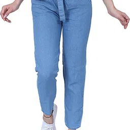 mk collection Women Regular Mid Rise Light Blue Jeans-picture-43
