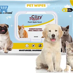 the dds store Pet Wet Wipes for Dog Cleaning Plastic Free Biodegradable Wipes for Full Body Pet Ear Eye Wipes-picture-34
