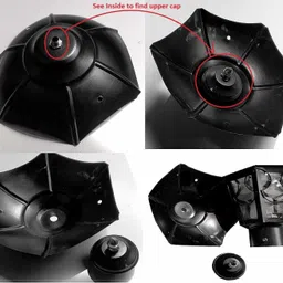 brightlyt GL12_2PC Gate Light Outdoor Lamp image 4