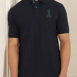 HACKETT LONDON Men Polo Collar Applique T-shirt-picture-51