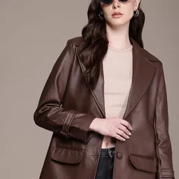 The Roadster Life Co. Notched Lapel Longline Trench Overcoat Coat-picture-23