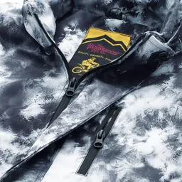 The Roadster Lifestyle Co.  Abstract Print Tailored Jacket image 3