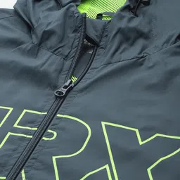 HRX by Hrithik Roshan Printed Rapid-Dry Training Tailored Jacket image 2