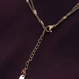 PALMONAS Gold-Plated Layered Necklace image 4