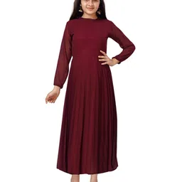 BAESD Georgette Fit & Flare Maxi Dress-picture-34