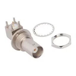 AMPHENOL RF Rf Conn, Bnc Blkhd R/A Jack, 50 Ohm, 031-6121-picture-35