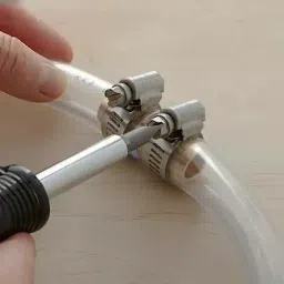 B K JAGAN & CO Petrol Pipe Hose Clamp 76.2 mm (3 Inch) Stainless Steel Silver SPRINF4 (Pack of 10 pcs) image 4