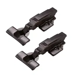 Ebco 3D Max Slow Motion Hinge Gun Metal Finish, 18-27 mm Door Thickness, Inset, HSM3-3DM-GM (Set of 2)-picture-40