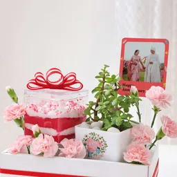 Sweet Memories Personalized Anniversary Hamper image 2
