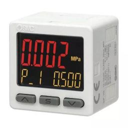 SMC R 1/8 inch 12-24 V DC 0.5 MPa Digital Pressure Switch, ZSE20A-T-01-JA1-picture-45
