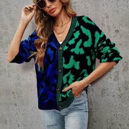 JC Mode Women Animal Printed Cardigan image 2