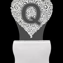 1ST TIME Red & White Textured Acrylic Contemporary Abstract Shaped Shaped Wall Lamp image 4