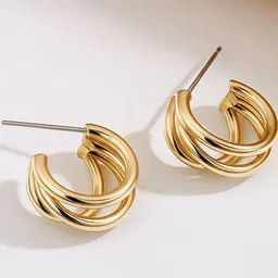 DressBerry Gold-Plated Alloy Earrings-picture-15