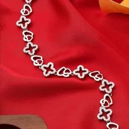 Beenth & Doneth Women Platinum-Plated Wraparound Bracelet-picture-38