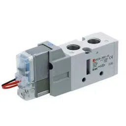 SMC 3 Position Exhuast Center Pneumatic Solenoid Valve - Solenoid G 1/8 VF3000 Series 24 V DC, VF3433-5YOD1-02F-image-9