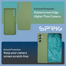 SPRIG Unisex Solid Samsung Galaxy F34 5G Back Case Mobile Accessories image 4