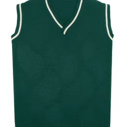 Elefantino Knit Sleeveless Solid Vest - Green-picture-12