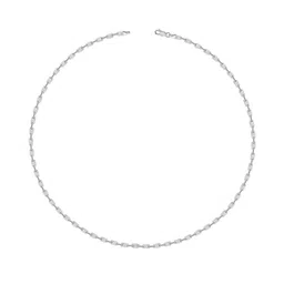 GIVA Men 925 Sterling Silver Rhodium-Plated Chain image 4