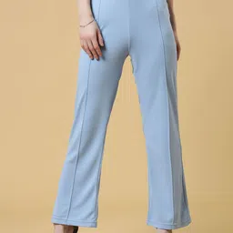 SZN Women Relaxed High-Rise Pleated Trousers image 3