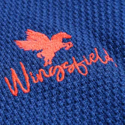 Wingsfield Full Sleeves Brand Name Embroidered  Pullover - Blue image 3