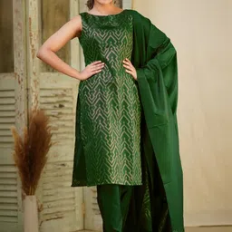 Altecia Women Regular Kurta with Trousers & With Dupatta-picture-16