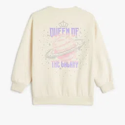 Koton Girls Cotton Printed Round Neck Long Sleeves Pullover Sweatshirt-picture-23