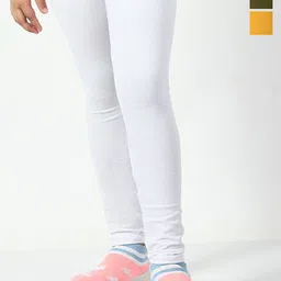 KAYU Pack Of 3 Girls Ankle Length Leggings-image-48