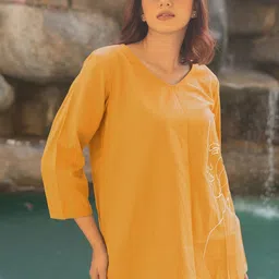 kalini MIRCHI FASHION V-Neck Top With Trousers Co-Ords image 3