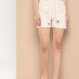 Chemistry Women High-Rise Paperbag Shorts-picture-26