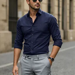 Trendyol Button-Down Collar Regular Fit Shirt-image-14