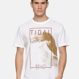 bollti Graphic Printed Pure Cotton Casual T-Shirt image 1