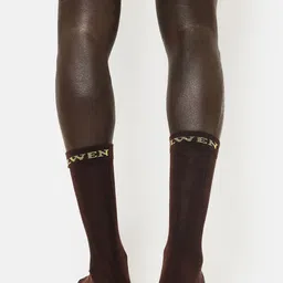 OLWEN Men Pack Of 3 Patterned Cotton Calf Length Socks image 5