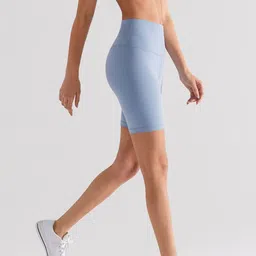 JC Collection Women Skinny Fit High-Rise Training or Gym Hot Pants with Antimicrobial Technology Shorts image 4