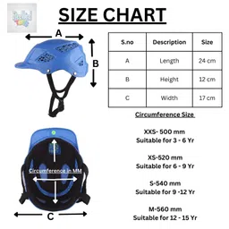 Steelbird Skating / Cycling Helmet along with Protector- Yellow-M image 3