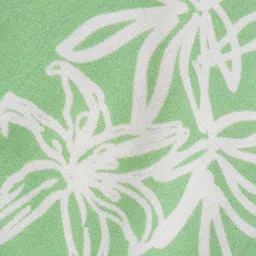 Primo Gino 100% Rayon Woven Half Sleeves Tropical Printed Oversized Shirt - Green image 4