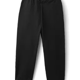 Primo Gino 100% Cotton French Terry Knit Full Length Solid Lounge Pants with Zipper Pockets Pack Of 2 - Black & Olive Green image 5