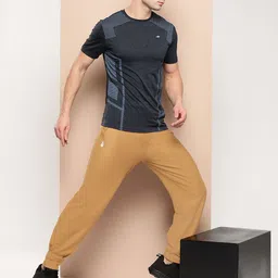 Alcis Men Solid Regular Fit Cotton Joggers image 1