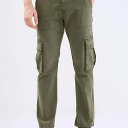 SPYKAR Men Cotton Casual Trousers-picture-36