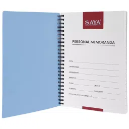Saya Le Pastel Notebooks Multicolor 160 Pages Ruled Line 70 GSM Paper A5 Size for Office & Collage Use, SY-1203 image 2