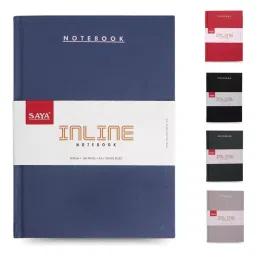 Saya Notebooks Multicolor 192 Pages Single Ruled 80 GSM Paper A5 Size for Office & Collage Use, SY-1503-picture-24