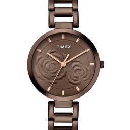 Timex Women Floral Textured Dial Analogue Watch - TWEL107SMU25-picture-37