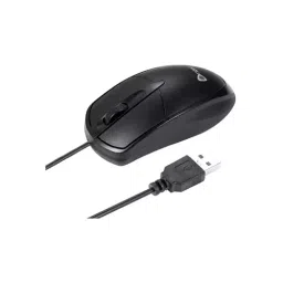 ENTER Slider USB 2.0 Black Wired Optical Mouse image 3