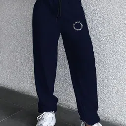 TABADTOD Women Striped Relaxed Loose Fit Easy Wash Trousers-image-77