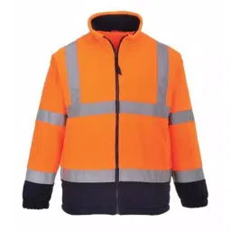 RS PRO Navy/Orange Men Hi Vis Fleece, XXL Model No 9186055-picture-19