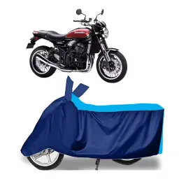 Auto Pearl Two Wheeler Cover for Kawasaki Z900RS - Cyan, Blue-picture-25